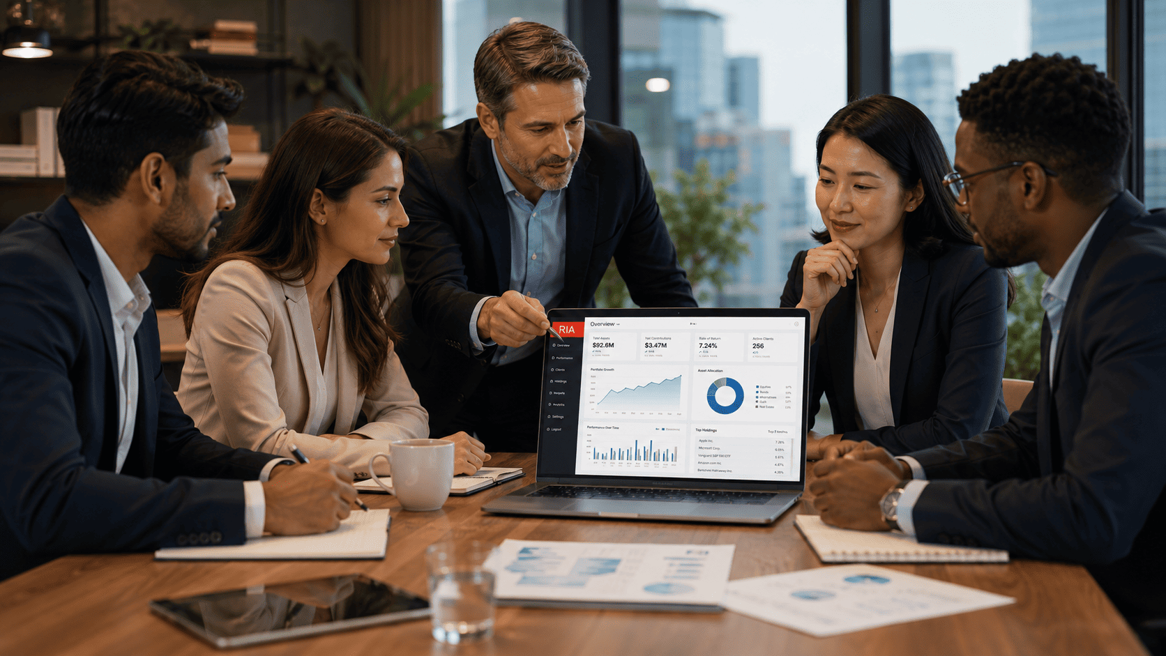 People in meeting People in meeting